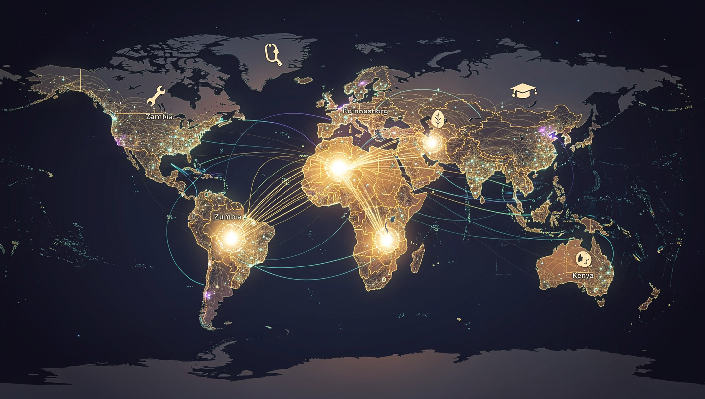 Human Archipelagos: How Borderless Capability Networks Are Rewriting Economic Geography