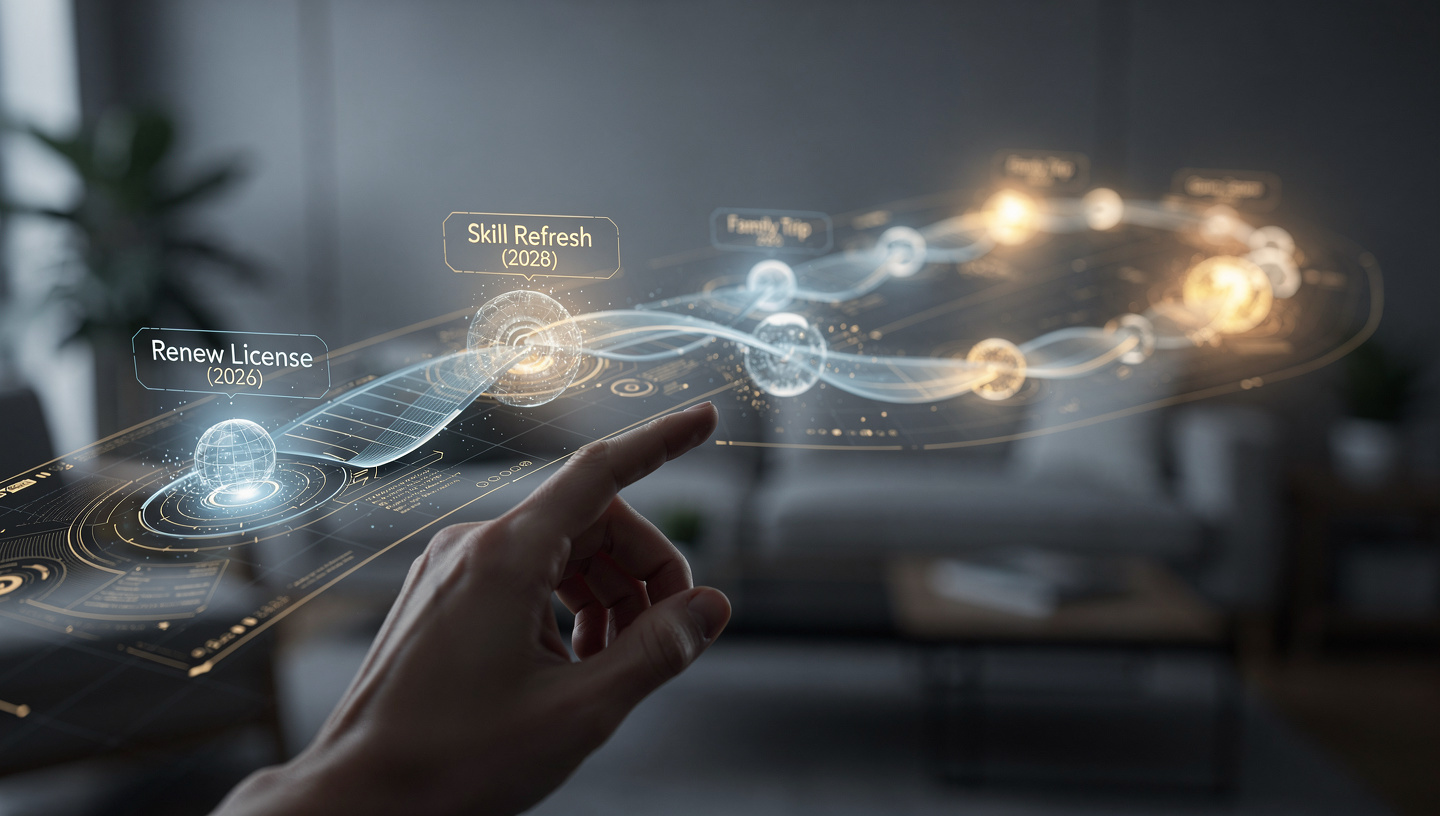 The Time Architect: How Decade-Scale Reminders Engineer a Life of Agency