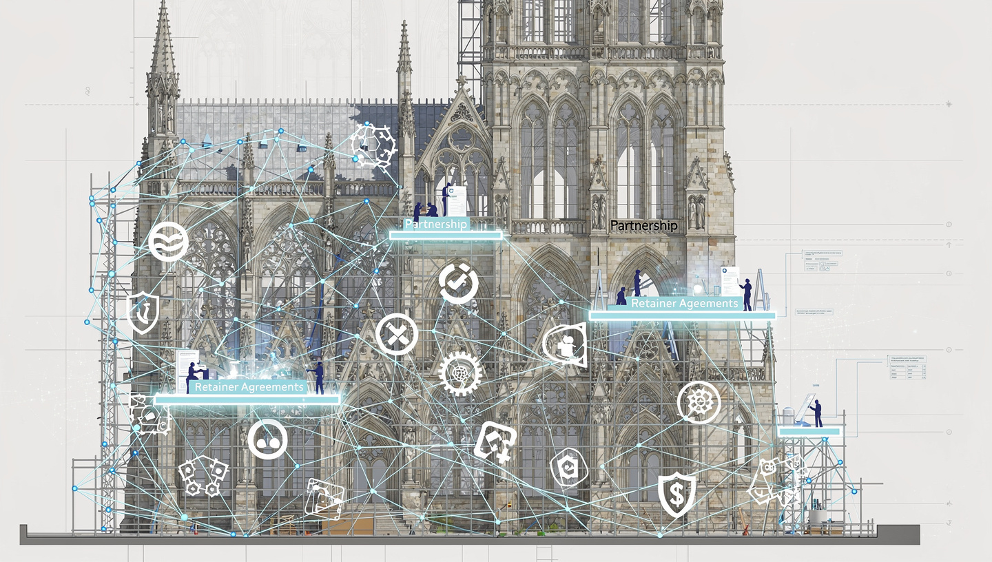 From Transaction to Trust Scaffold: The Retainer as the New Economic Unit