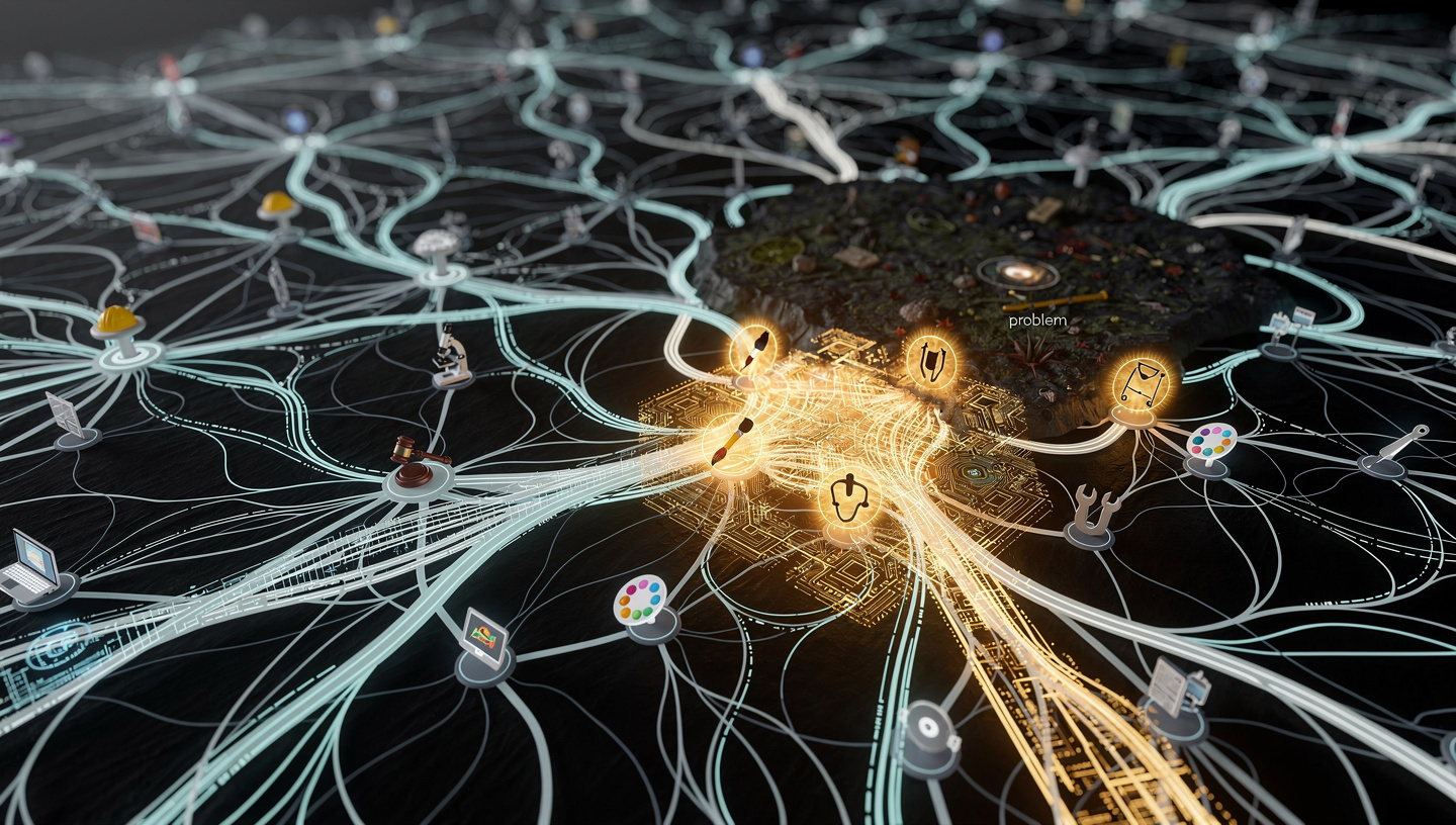 From Industry to Digital Organism: When Sector-Wide Coordination Emerges