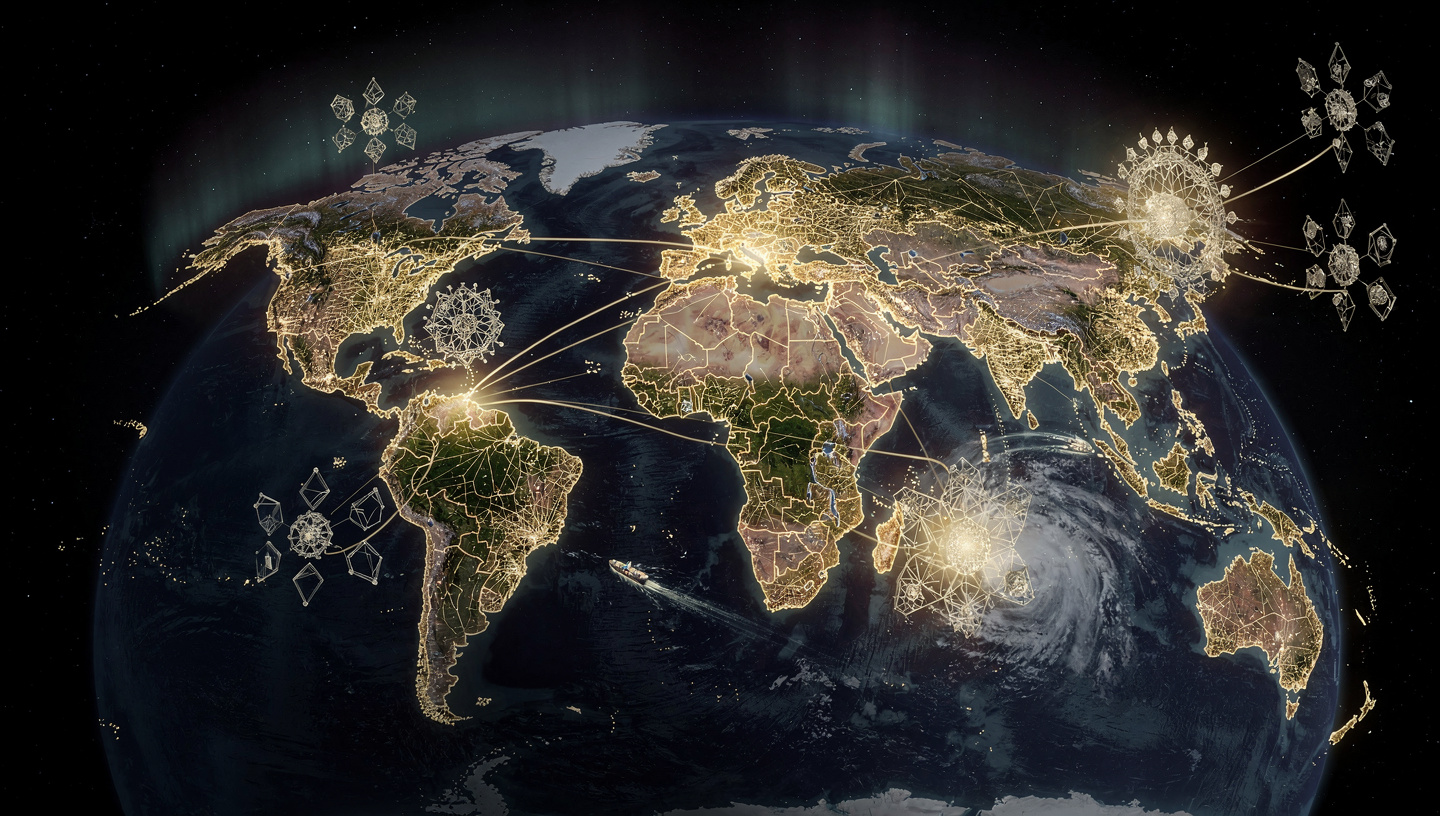 The Planetary Immune System: How Adaptive Networks Anticipate and Absorb Global Shocks